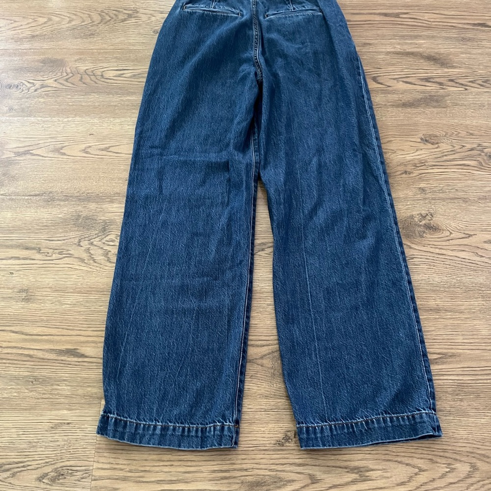 Madewell the Harlow wide leg Jean in fairson wash size 23 - Picture 12 of 12